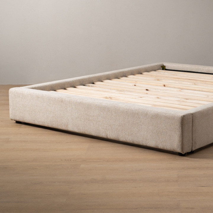 Montanelle Bed Base - Queen - Latté - 6