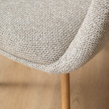 Payson Fabric Dining Chair - Stone - 9