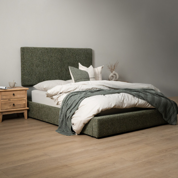 Montanelle Bed Base - King XL - Stoneweave Green - 2