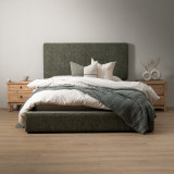 Montanelle Bed Base - King XL - Stoneweave Green - 3