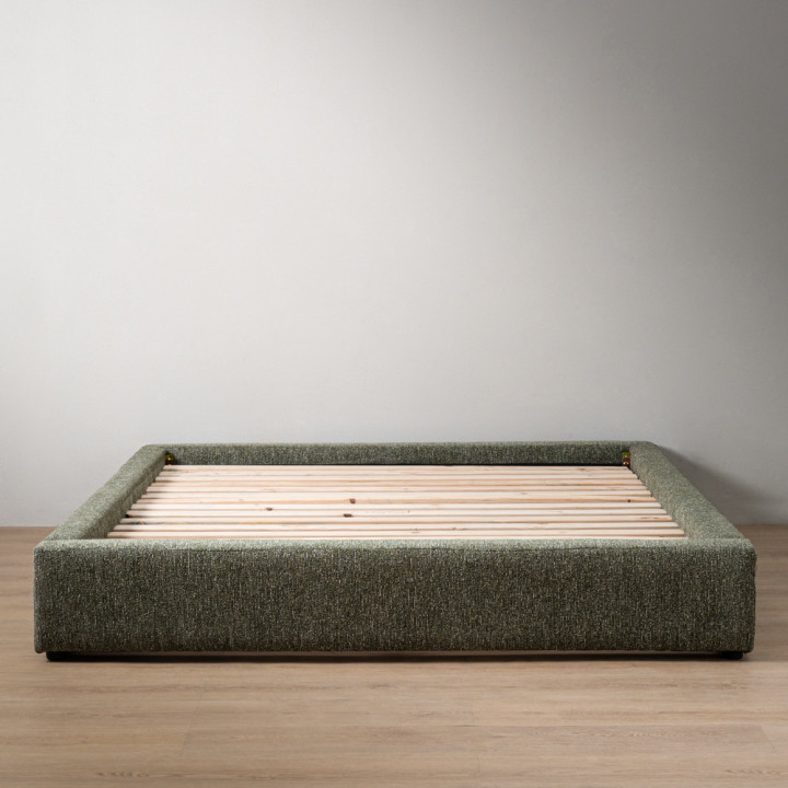 Montanelle Bed Base - King XL - Stoneweave Green - 4