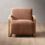 Canyon Fabric Armchair - Stoneweave Rust - 4