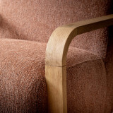 Canyon Fabric Armchair - Stoneweave Rust - 7
