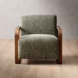 Canyon Fabric Armchair - Stoneweave Green - 3