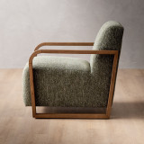 Canyon Fabric Armchair - Stoneweave Green - 4