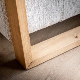 Canyon Fabric Armchair - Stoneweave Taupe - 7