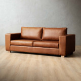 Demo - Westerman 3-Seater Leather Couch - Butterscotch - 3