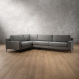 Tulbagh Fabric Corner Couch Left - Forest Ash - 1