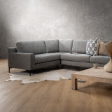 Tulbagh Fabric Corner Couch Left - Forest Ash - 3