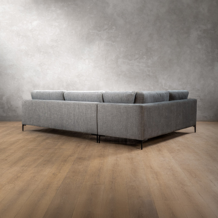 Tulbagh Fabric Corner Couch Left - Forest Ash - 6