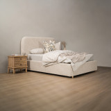 Elysia Storage Bed - King XL - Limestone - 3