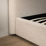 Elysia Storage Bed - King XL - Limestone - 10
