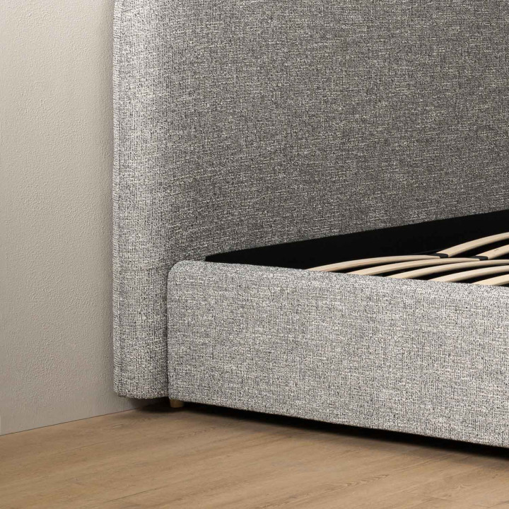 Elysia Storage Bed - King XL - Moonstone - 11