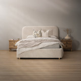 Elysia Storage Bed - Queen - Limestone - 2