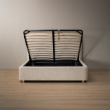 Elysia Storage Bed - Queen - Limestone - 10
