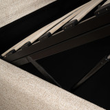 Elysia Storage Bed - Queen - Limestone - 13