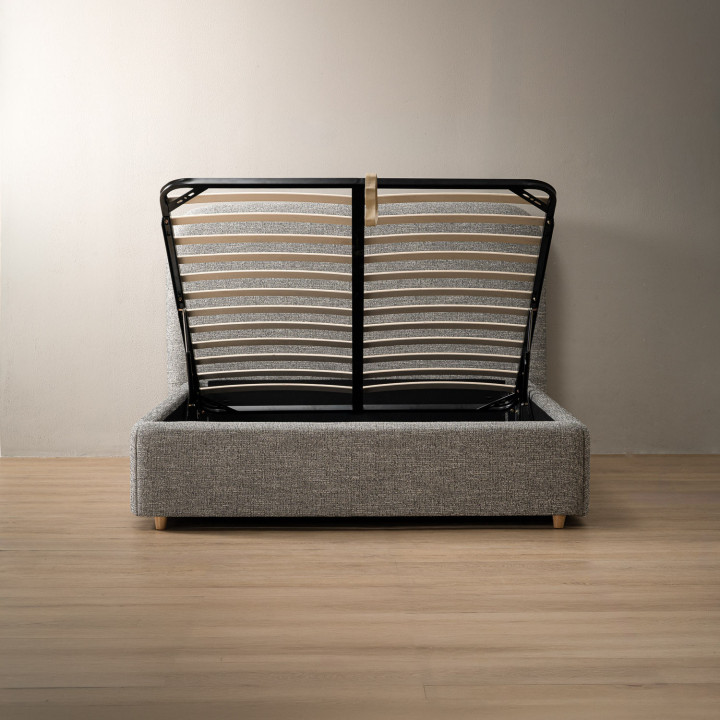 Elysia Storage Bed - Queen - Moonstone - 9