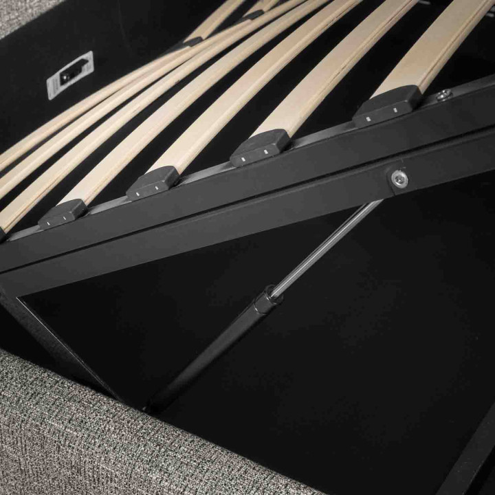 Elysia Storage Bed - Queen - Moonstone - 10
