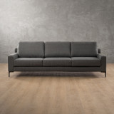 Tulbagh 4-Seater Fabric Couch - Juniper Graphite - 1