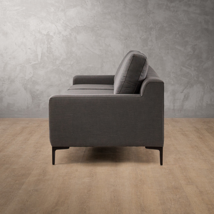 Tulbagh 4-Seater Fabric Couch - Juniper Graphite - 4