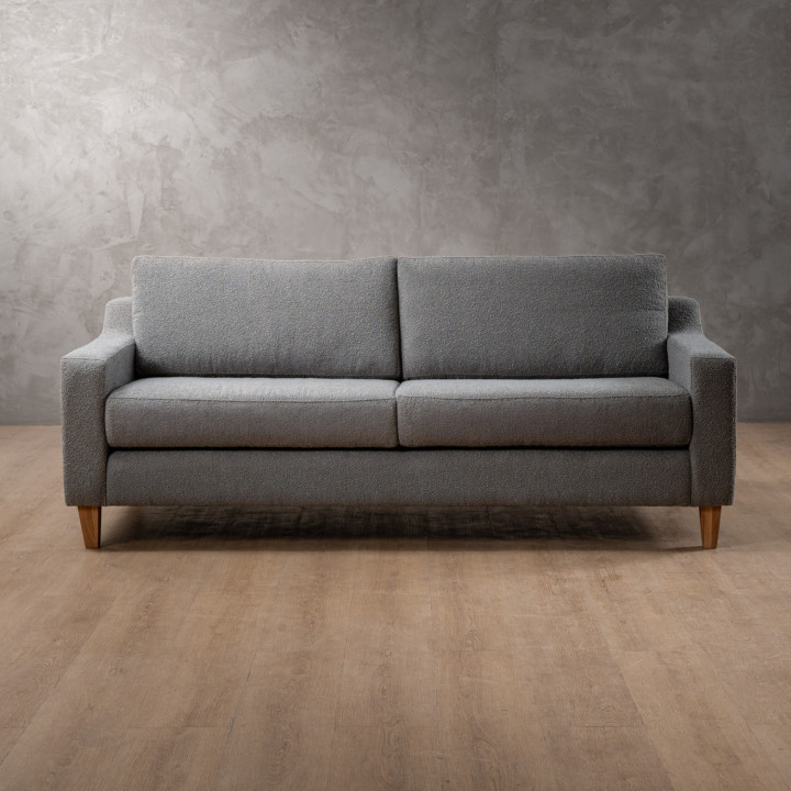 Douglas 3-Seater Fabric Couch - Dove Grey - 1