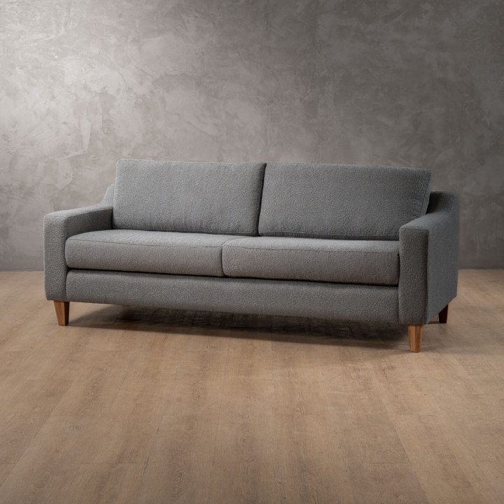 Douglas 3-Seater Fabric Couch - Dove Grey - 4
