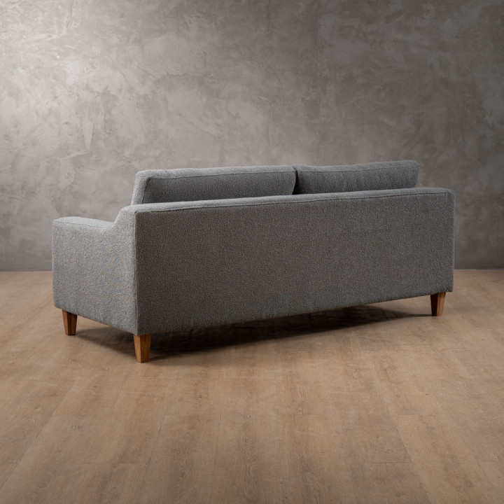 Douglas 3-Seater Fabric Couch - Dove Grey - 6