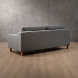 Douglas 3-Seater Fabric Couch - Dove Grey - 6
