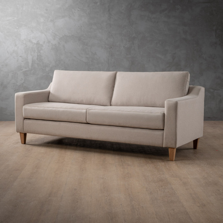 Douglas 3-Seater Fabric Couch - Nordic Sand - 5