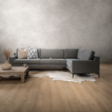 Tulbagh Fabric Corner Couch Right - Forest Ash - 2