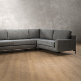 Tulbagh Fabric Corner Couch Right - Forest Ash - 8