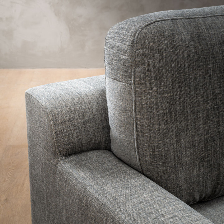Tulbagh Fabric Corner Couch Right - Forest Ash - 9