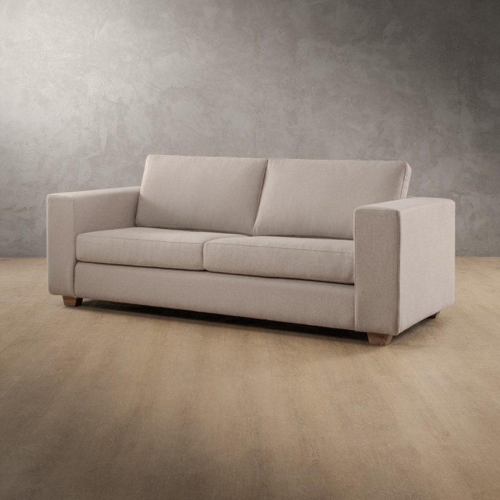 Westerman 3-Seater Fabric Couch - Nordic Sand - 4