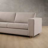 Westerman 3-Seater Fabric Couch - Nordic Sand - 6