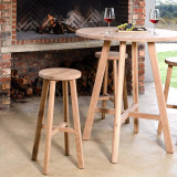 Demo - Rhodes Tall Bar Stool - Oak - 2