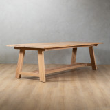 Demo - 2.8m Griekwa Dining Table - Oak - 1