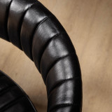 Nivo Leather Dining Chair - Obsidian - 7
