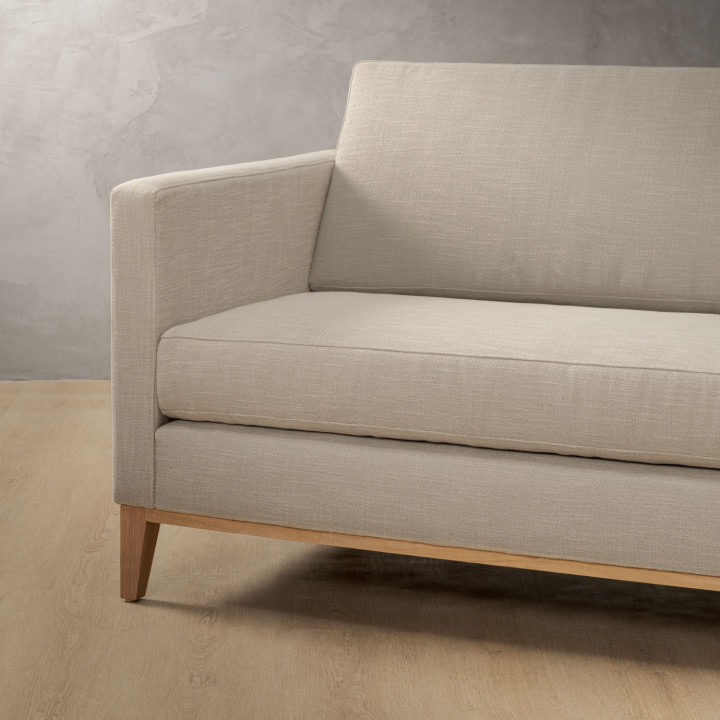 Cape Town 3-Seater Fabric Couch - Juniper Stone - 9