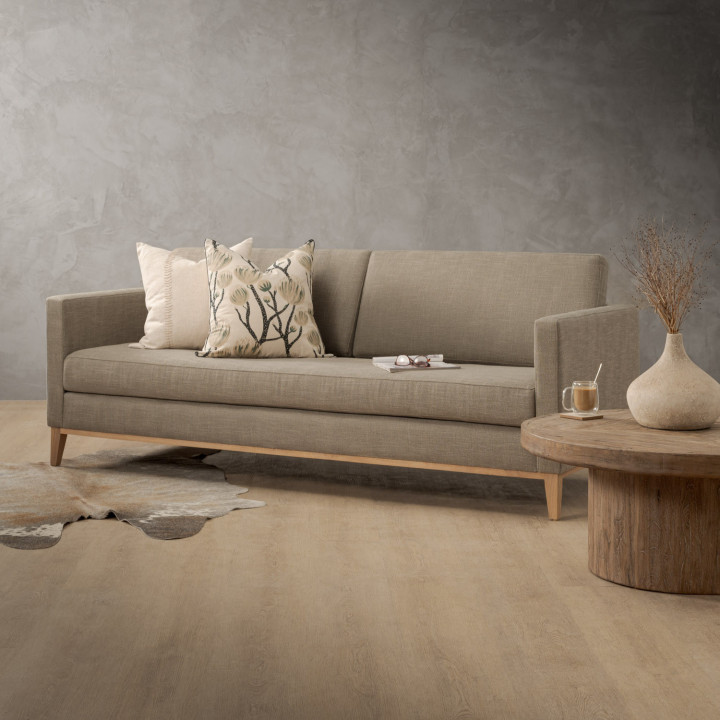 Cape Town 3-Seater Fabric Couch - Juniper Taupe - 2