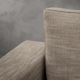 Clanwilliam 3-Seater Fabric Couch - Stone Pixels - 6