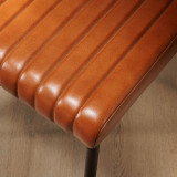 Nivo Leather Dining Chair - Bourbon - 5