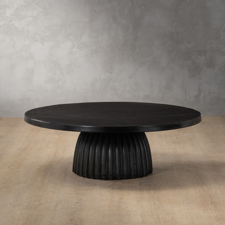 Aluna Round Coffee Table - 1