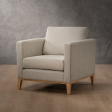 Cape Town Fabric Armchair - Juniper Stone - 1