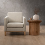 Cape Town Fabric Armchair - Juniper Stone - 2