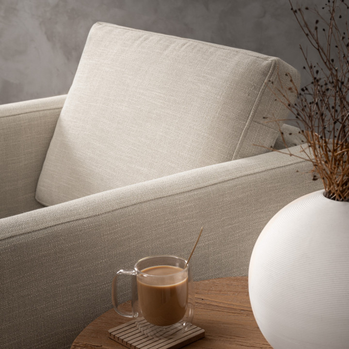 Cape Town Fabric Armchair - Juniper Stone - 4