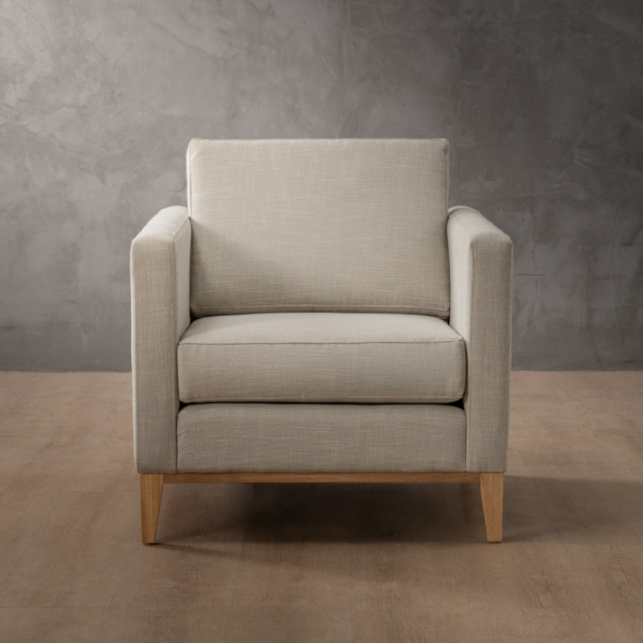 Cape Town Fabric Armchair - Juniper Stone - 6
