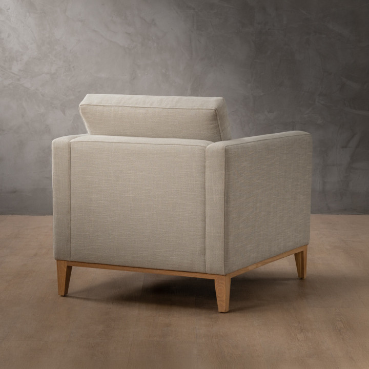 Cape Town Fabric Armchair - Juniper Stone - 8