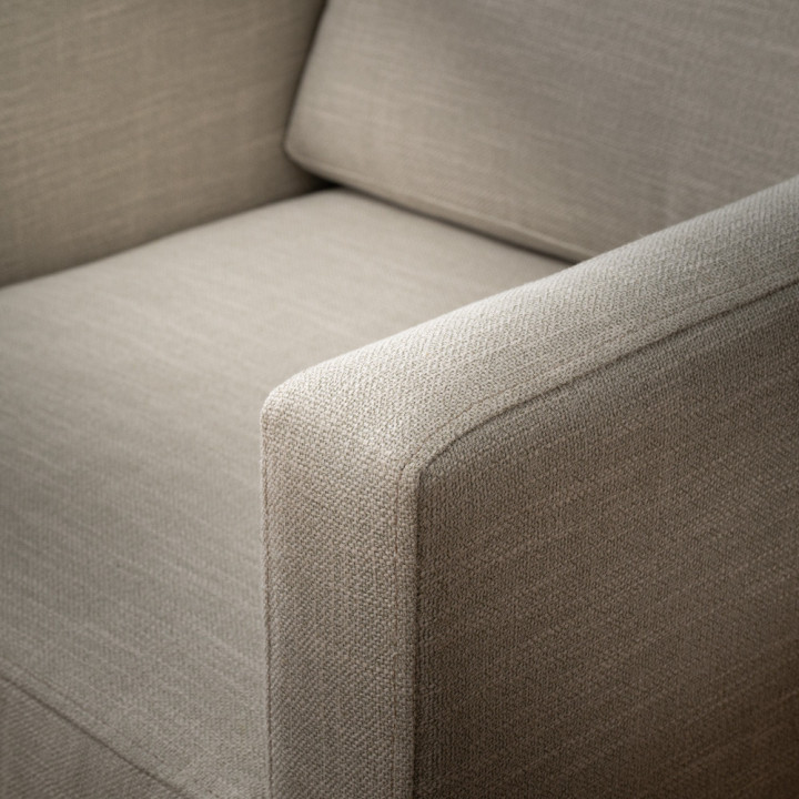 Cape Town Fabric Armchair - Juniper Stone - 9
