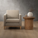 Cape Town Fabric Armchair - Juniper Taupe - 2