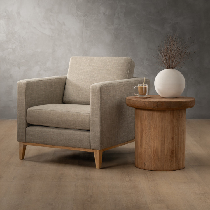 Cape Town Fabric Armchair - Juniper Taupe - 3